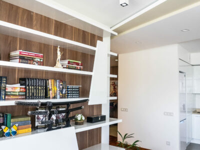 интерьер квартиры реализованный по дизайн проекту